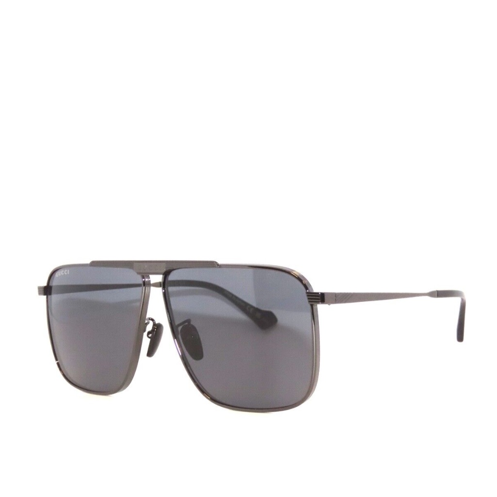 Gucci Gg0840s 001 Ruthenium Gray Sunglasses 0840